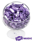 Foiled Caramel Candy - Lavender: 180-Piece Bag - Candy Warehouse