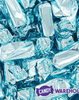 Foiled Caramel Candy - Light Blue: 180-Piece Bag