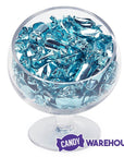 Foiled Caramel Candy - Light Blue: 180-Piece Bag