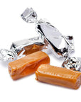 Foiled Caramel Candy - Silver: 180-Piece Bag - Candy Warehouse