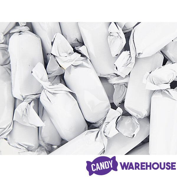 Foiled Caramel Candy - White: 180-Piece Bag - Candy Warehouse