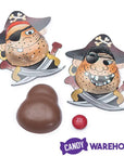 Foiled Chocolate Pirates: 75-Piece Tub - Candy Warehouse