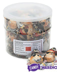 Foiled Chocolate Pirates: 75-Piece Tub - Candy Warehouse