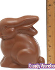 Foiled Milk Chocolate 6-Ounce Easter Bunnies: 3-Piece Set - Candy Warehouse