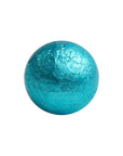 Foiled Milk Chocolate Balls - Caribbean Blue: 2LB Bag