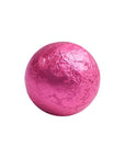 Foiled Milk Chocolate Balls - Hot Pink: 2LB Bag