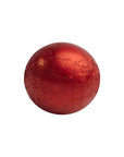 Foiled Milk Chocolate Balls - Red: 2LB Bag