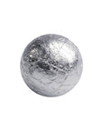 Foiled Milk Chocolate Balls - Silver: 2LB Bag - Candy Warehouse