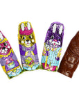 Foiled Milk Chocolate Easter Bunnies: 36-Piece Display