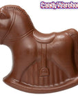 Foiled Milk Chocolate Rocking Horse - Candy Warehouse