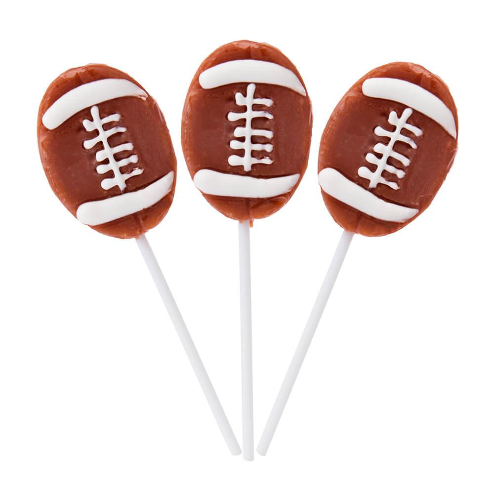 Football Suckers: 12-Piece Box - Candy Warehouse