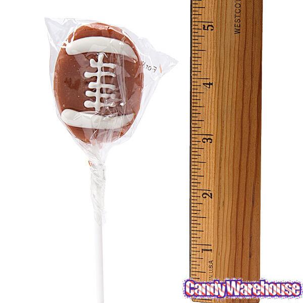 Football Suckers: 12-Piece Box - Candy Warehouse