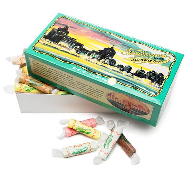 Fralinger's Salt Water Taffy Candy: 16-Ounce Box - Candy Warehouse