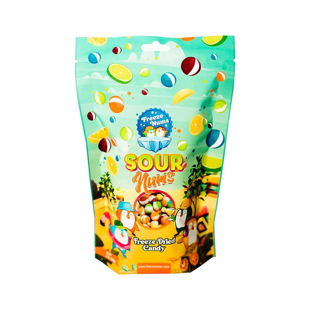 Freeze Nums Sour Nums: 5-Ounce Bag - Candy Warehouse