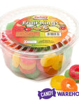 Fruit Rings Jelly Candy: 24-Ounce Tub