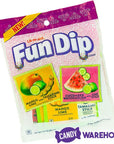 Fun Dip Candy Packs - Mango Lime & Cucumber Watermelon: 12-Piece Box