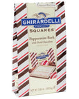 Ghirardelli Dark Chocolate Peppermint Squares: 7-Ounce Bag