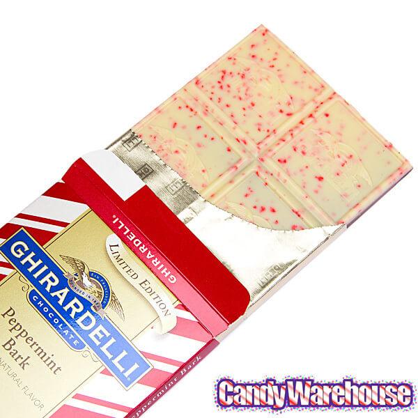 Ghirardelli Peppermint Bark 3.5-Ounce Chocolate Bar - Candy Warehouse