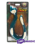 Giant 1-Pound Gummy Snake - Blue Raspberry and Berry Blast - Candy Warehouse