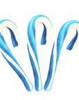 Giant 2-Ounce Blueberry Candy Canes: 12-Piece Box - Candy Warehouse