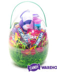 Giant Easter Egg Tote Filled with Candy and Plush Bunny