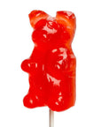 Giant Gummy Bear on a Stick - Tropical Fruit