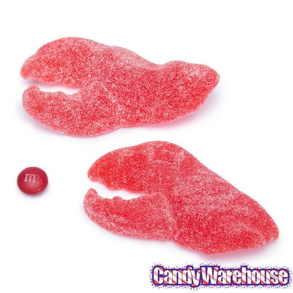 Giant Gummy Lobster Claws: 3KG Bag - Candy Warehouse