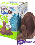 Giant Milk Chocolate Dinosaur Egg with Baby Dino Gift Box