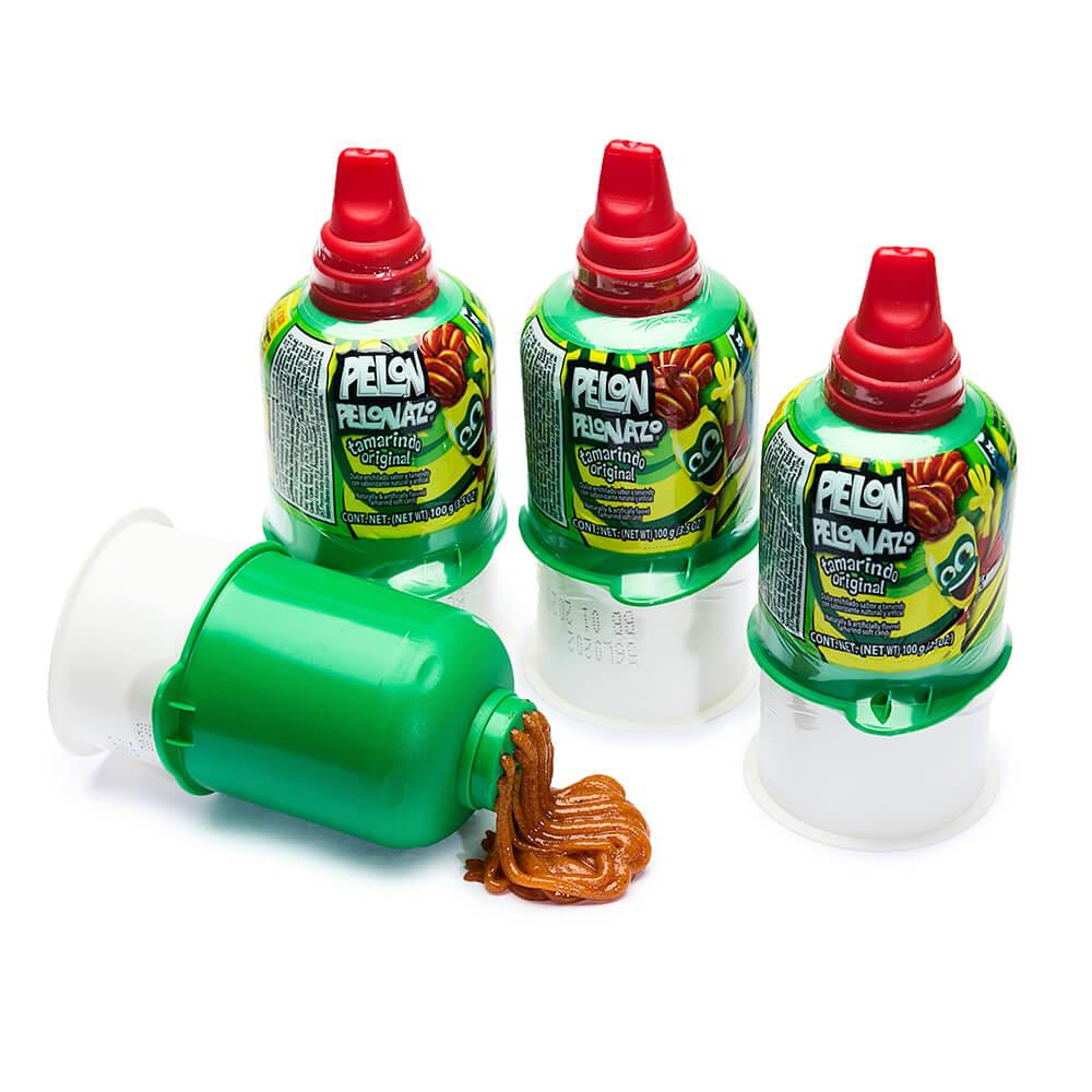 Giant Pelon Pelonazo Tamarind Candy Dispensers: 4-Piece Display - Candy Warehouse