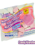 Giant Pink & White Marshmallow Hearts: 30-Piece Bag - Candy Warehouse