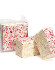 Giant Rice Crispy Treats - Christmas Peppermint Twist: 6-Piece Box