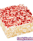 Giant Rice Crispy Treats - Christmas Peppermint Twist: 6-Piece Box