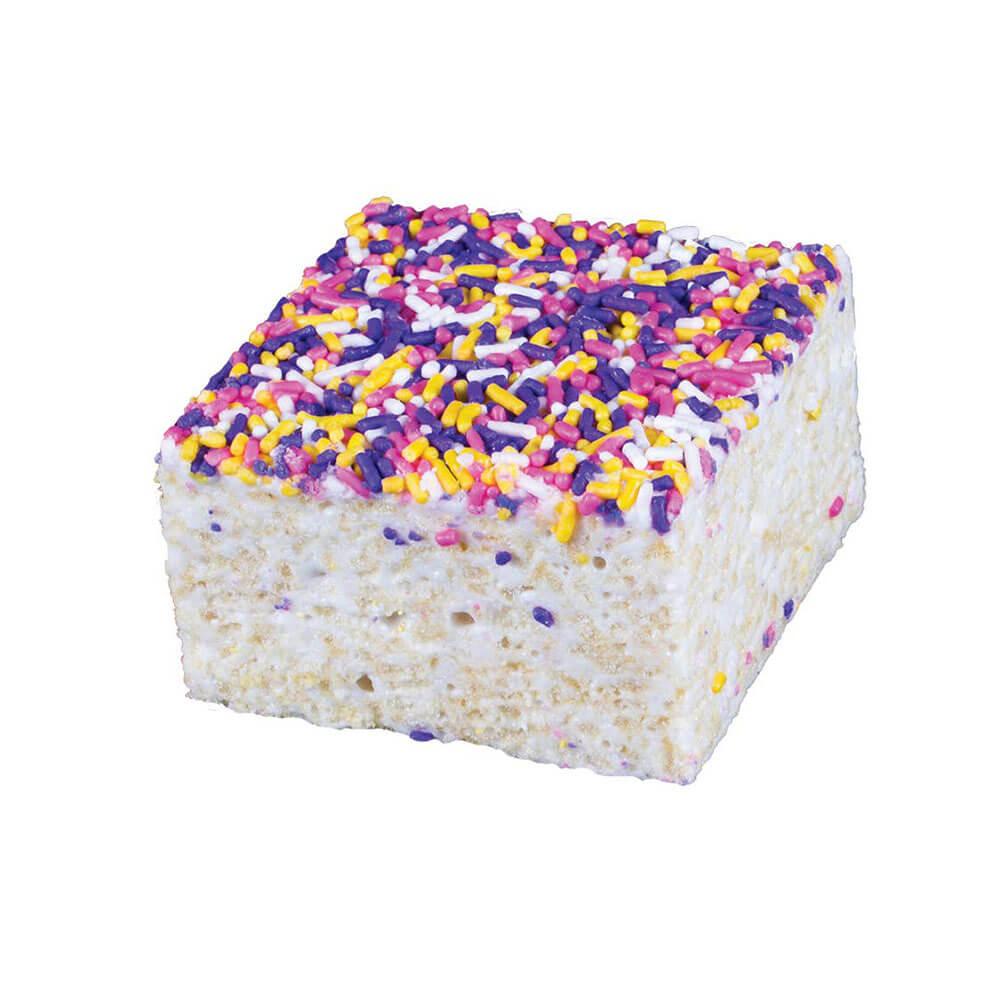 Giant Rice Crispy Treats - Spring Sprinkles: 6-Piece Box