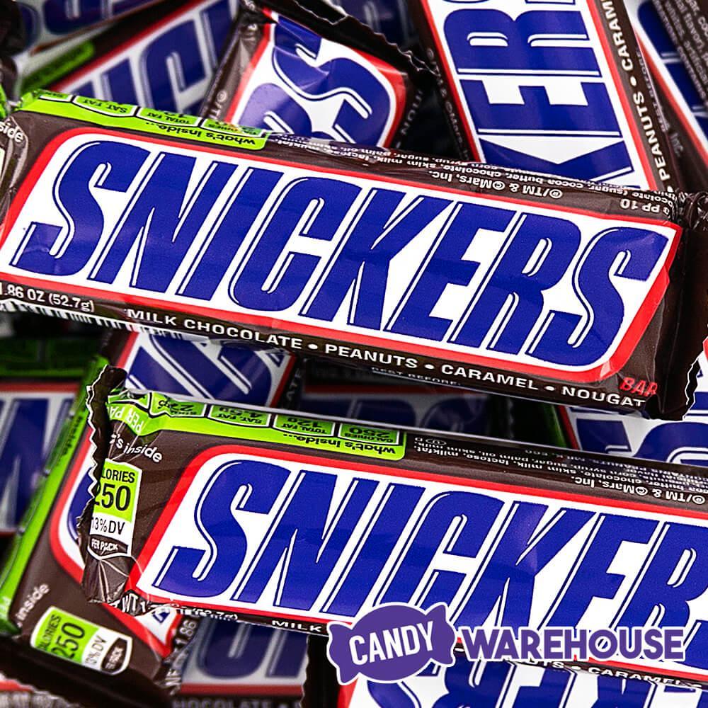 Giant Snickers Candy Bars 18-Piece Gift Box - Candy Warehouse