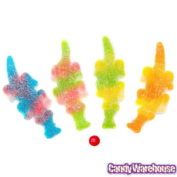 Giant Sour Gummy Crocodiles Candy: 5LB Bag - Candy Warehouse