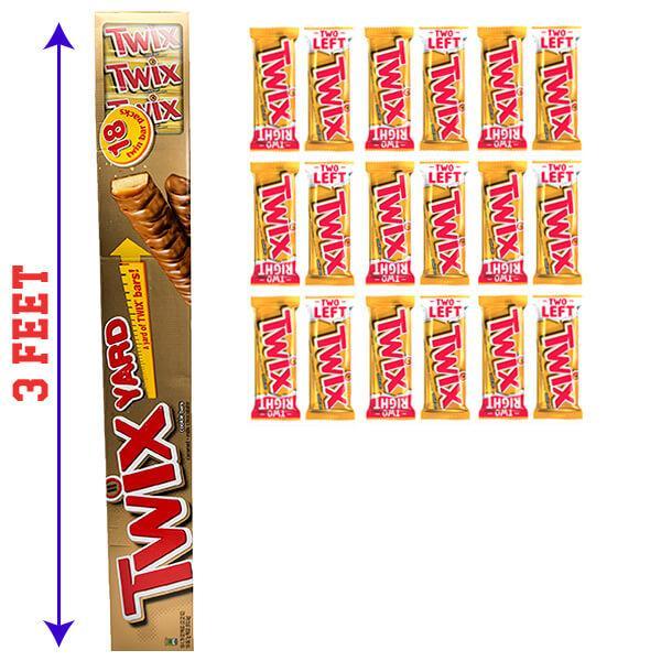 Giant Twix Candy Bars 18-Piece Gift Box - Candy Warehouse