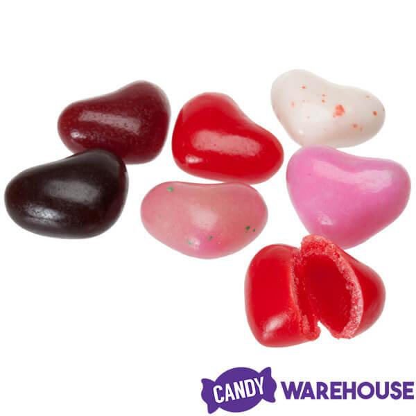 Gimbal's Cherry Lovers Candy Hearts: 7-Ounce Bag - Candy Warehouse