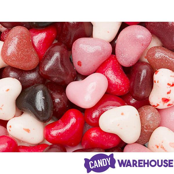 Gimbal&#39;s Cherry Lovers Candy Hearts: 7-Ounce Bag - Candy Warehouse