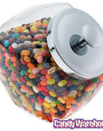 Glass 1-Gallon Penny Candy Jar with Chrome Lid