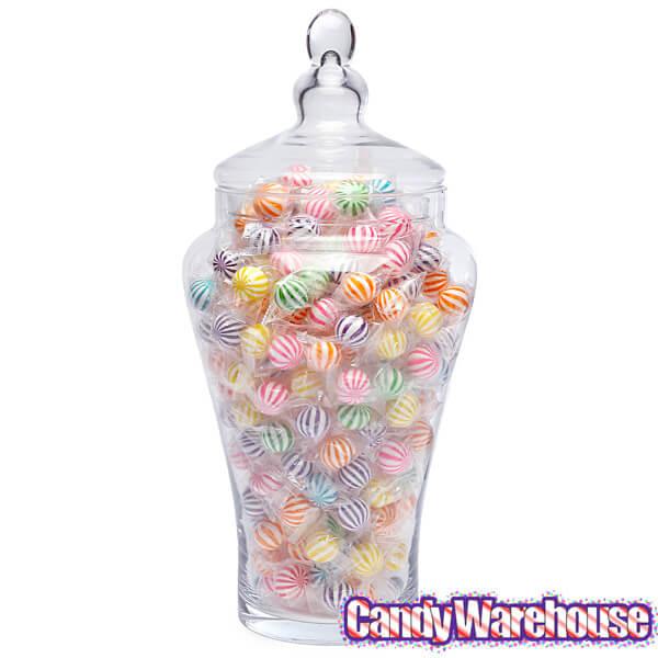 Glass Candy Jar with Lid: 18-Inch