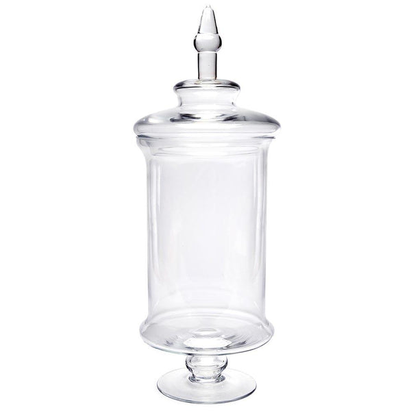 26 oz. Glass Candy Jar with Bubble Top Lid