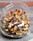 Glass Zipper Bag 22-Ounce Candy Jar