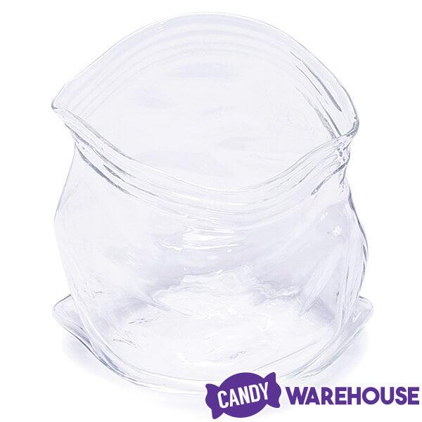 Glass Zipper Bag 22-Ounce Candy Jar