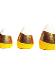 Glitter Ceramic Candy Corns: Set of 3