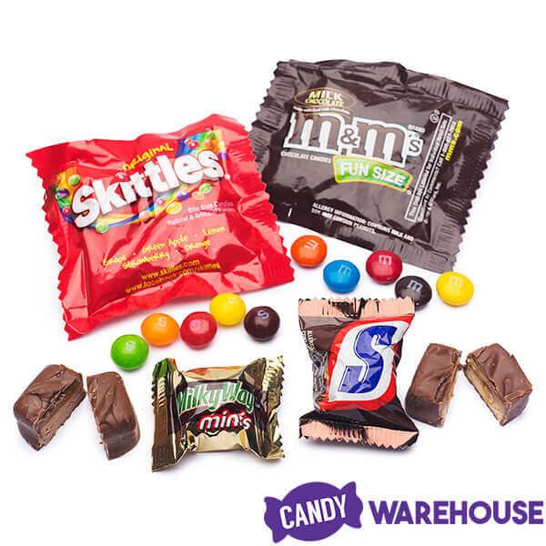 Glow in the Dark M&M's - Snickers - Skittles - Milky Way Candy Assortment Tin - Candy Warehouse