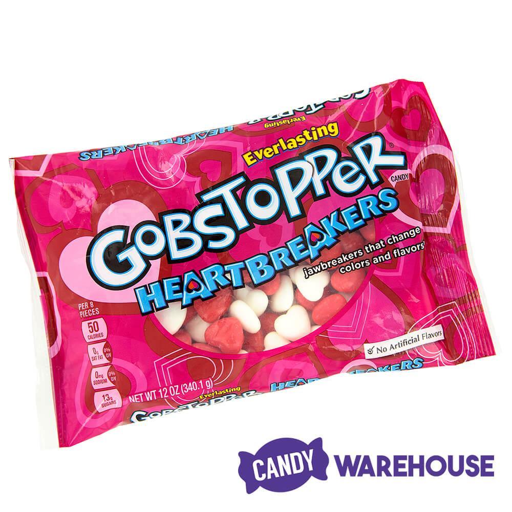 Gobstopper Heart Breakers Candy: 12-Ounce Bag - Candy Warehouse