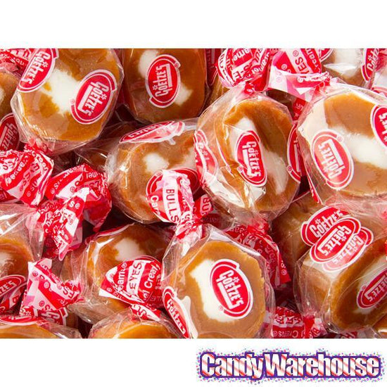 Goetze's Caramel Creams Bulls Eyes Candy - Vanilla: 5LB Bag | Candy ...