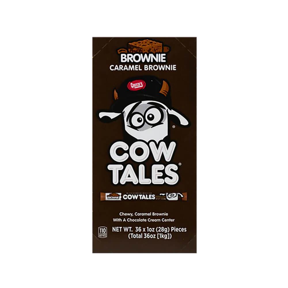 Goetze's Cow Tales Caramel Brownie & Cream Sticks: 36-Piece Box - Candy Warehouse