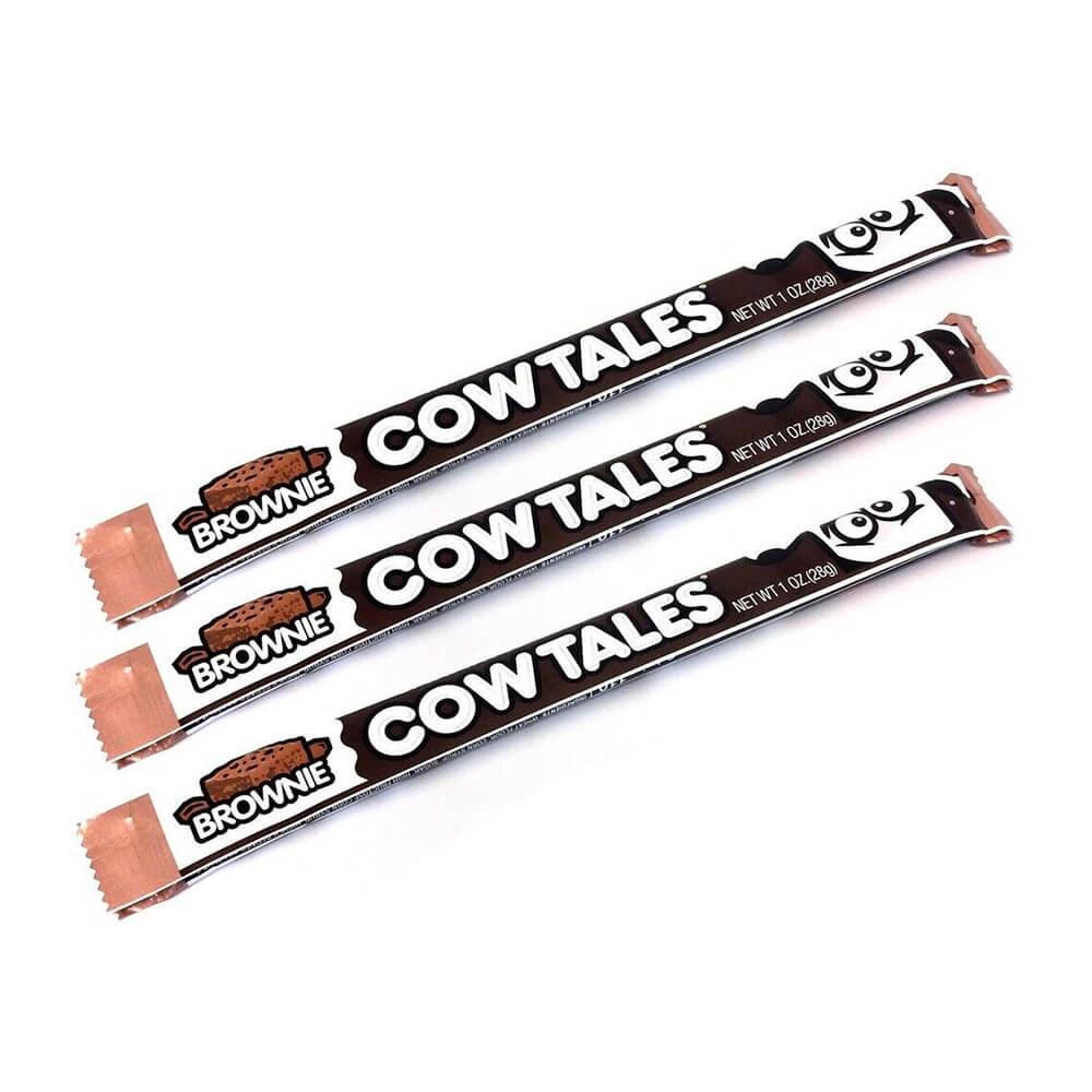 Goetze's Cow Tales Caramel Brownie & Cream Sticks: 36-Piece Box - Candy Warehouse