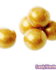 Gold 1-Inch Gumballs: 2LB Bag